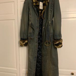 Bebe Denim Coat